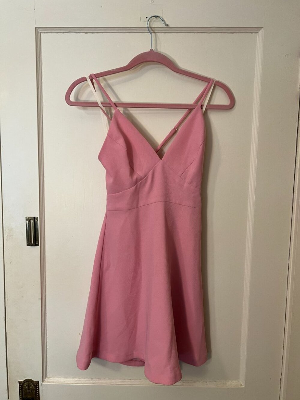 BCBGGENERATION pink skater/flare dress in size 2.